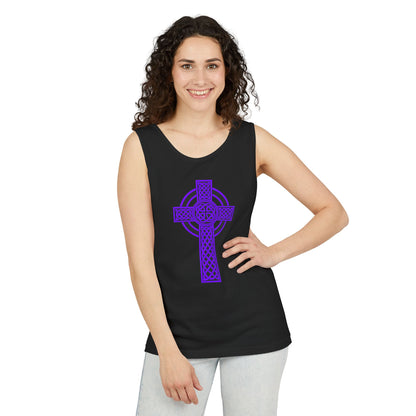 Women's Celtic Cross Thick Sleeve Tank